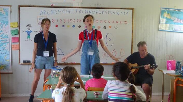 Summer school, Crete, Greece
