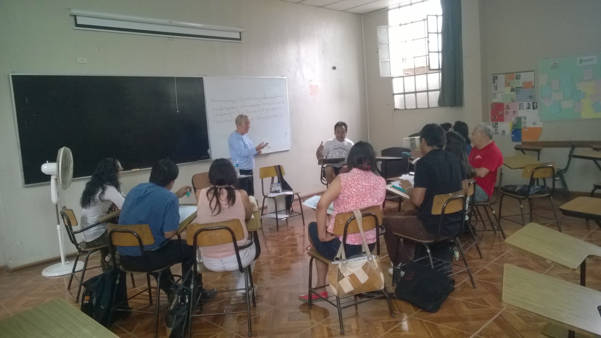 Teaching English at a University in Peru