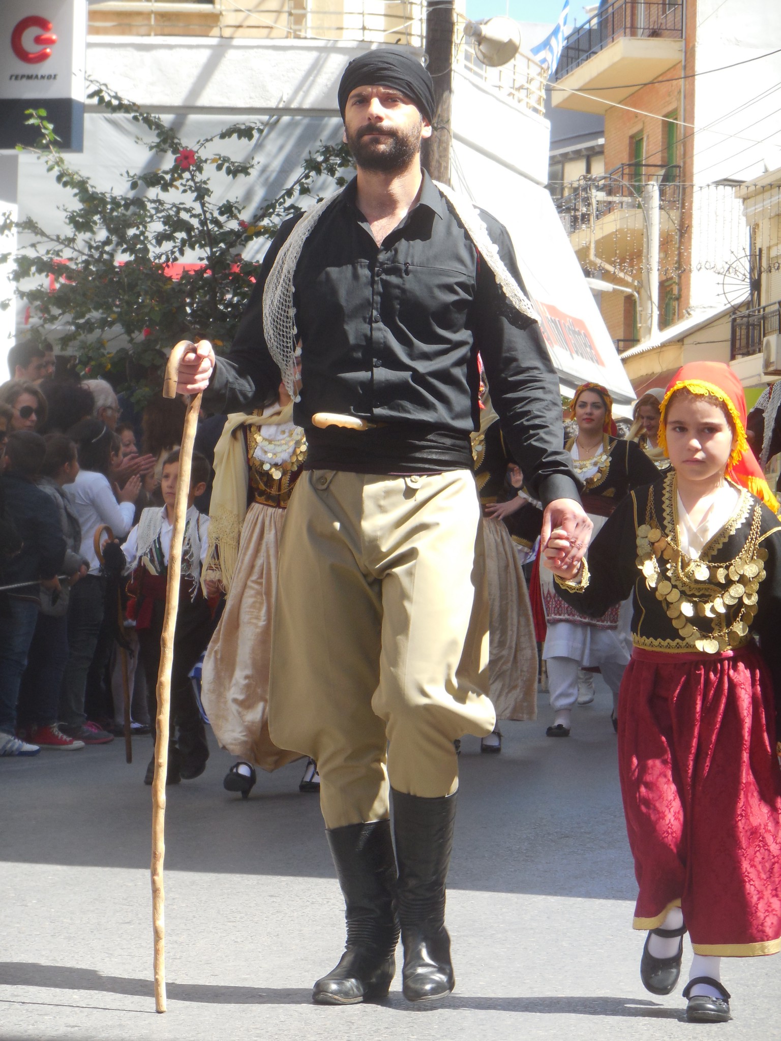 Traditional Cretan costumes.