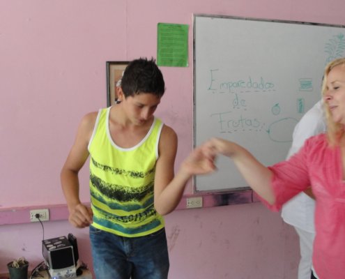 dancing in Costa Rica