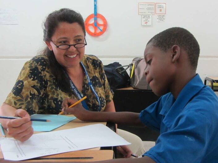 teach children in St. Lucia