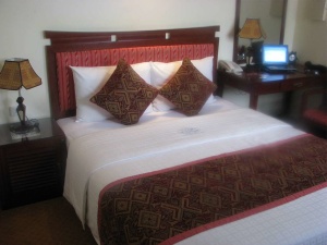Accommodations are double-occupancy, with a single room option.
