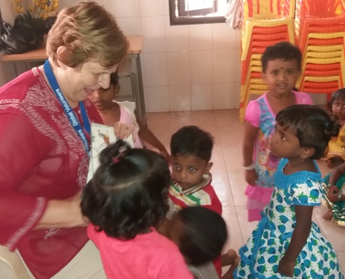 Busy First Day Volunteering in India