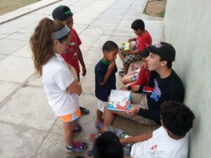 Volunteers help improve education in Peru