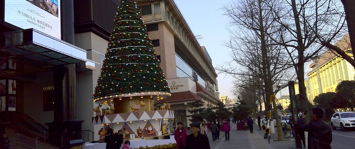Christmas Eve in China