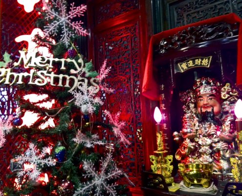 Christmas Eve in China