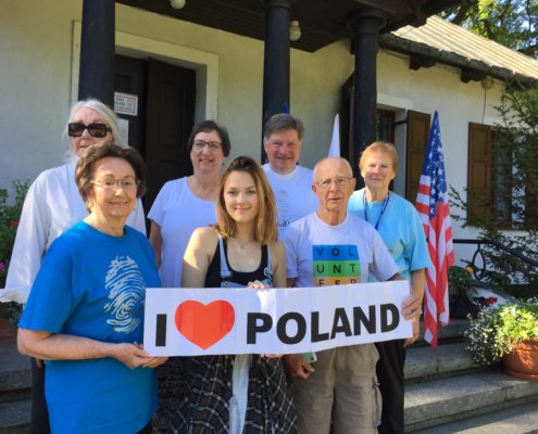 Service trip to Poland - Team Photo