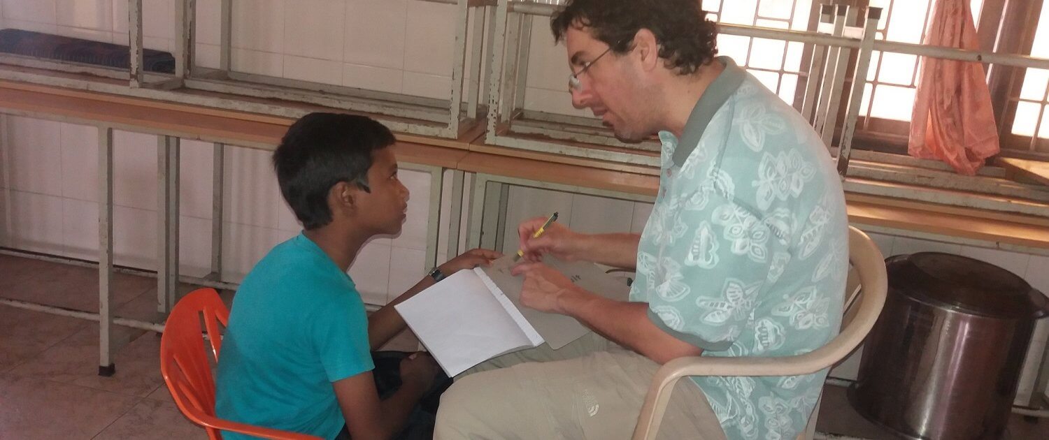 first time volunteering in India