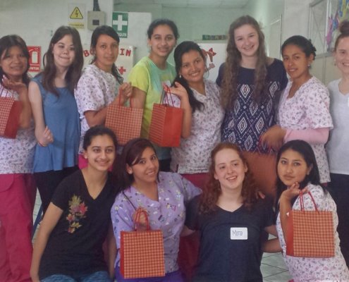 Girl Scouts Volunteer Abroad - In Ecuador