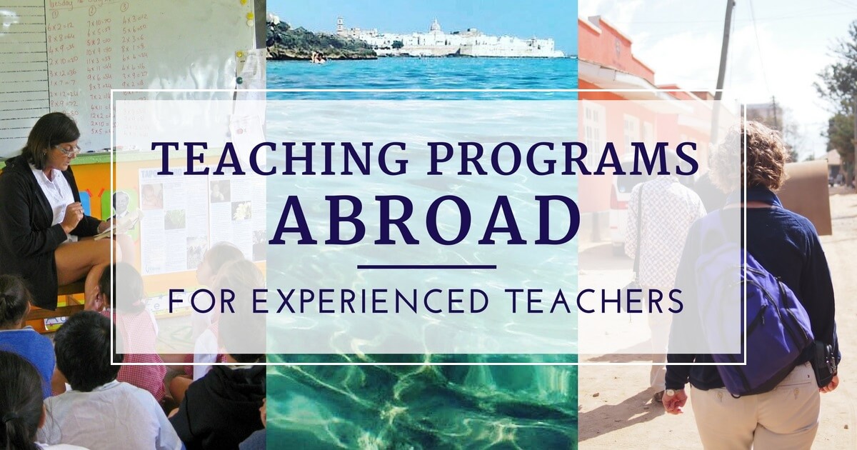 travel abroad of teachers