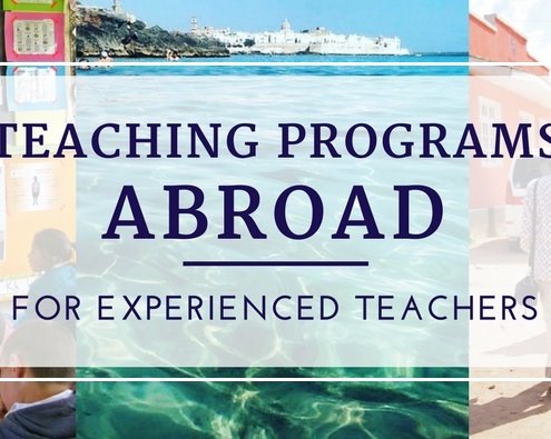 volunteer opportunities for experienced teachers