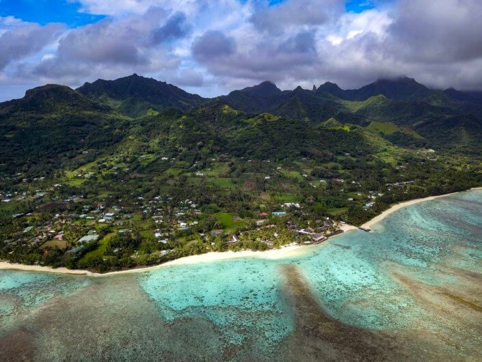 Drone Photos of the Cook Islands | Global Volunteers