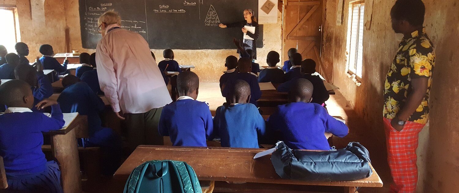 Mary's volunteer experience in tanzania