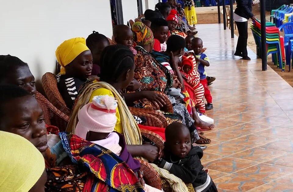 Queing for the doctor in Tanzania