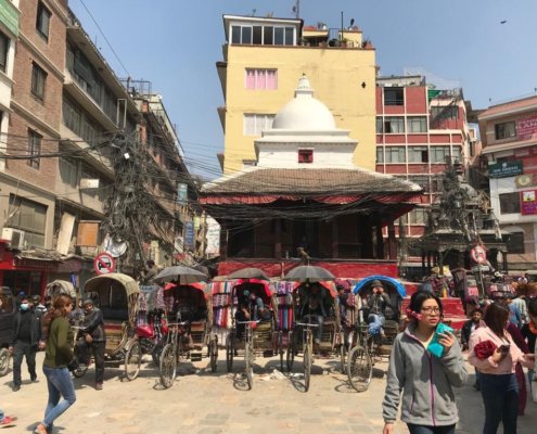 City of Kathmandu, Nepal