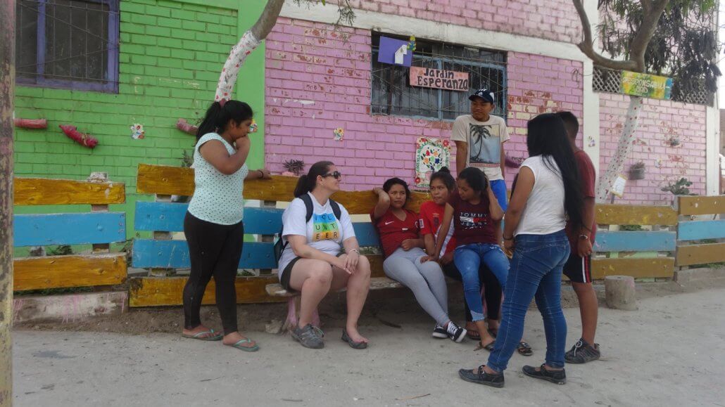 English conversations in Peru.