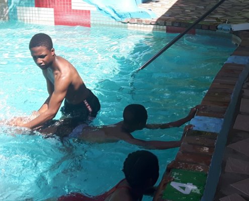 The Impact of swimming lessons in St.Lucia