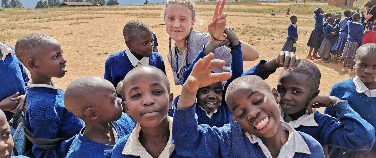 High school volunteer says serving at a school in Tanzania gave her work experiences she never could have had at home