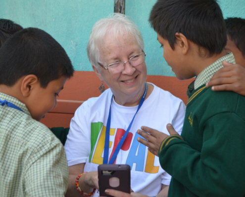 volunteer teaching in nepal