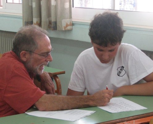 Volunteer teaching English greece