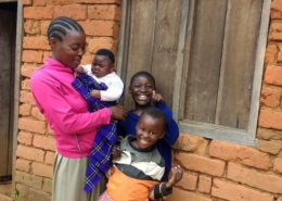 women children baby village tanzania