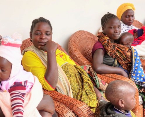 Mothers seek adequate healthcare in rural Tanzania