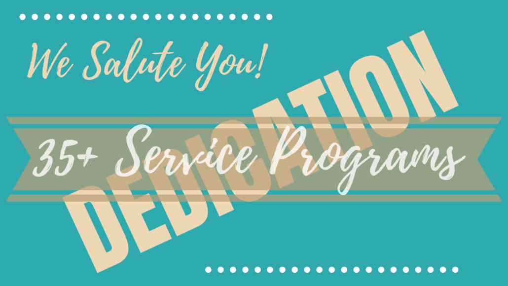35+ Service Programs