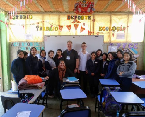 young student peru physical therapy