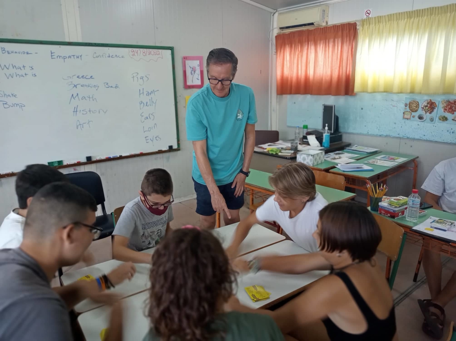 Michael Reimer teaches 6th grades