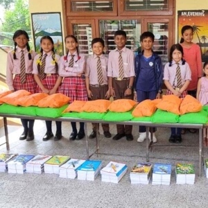 Uniform Donation Helps Kids Attend School