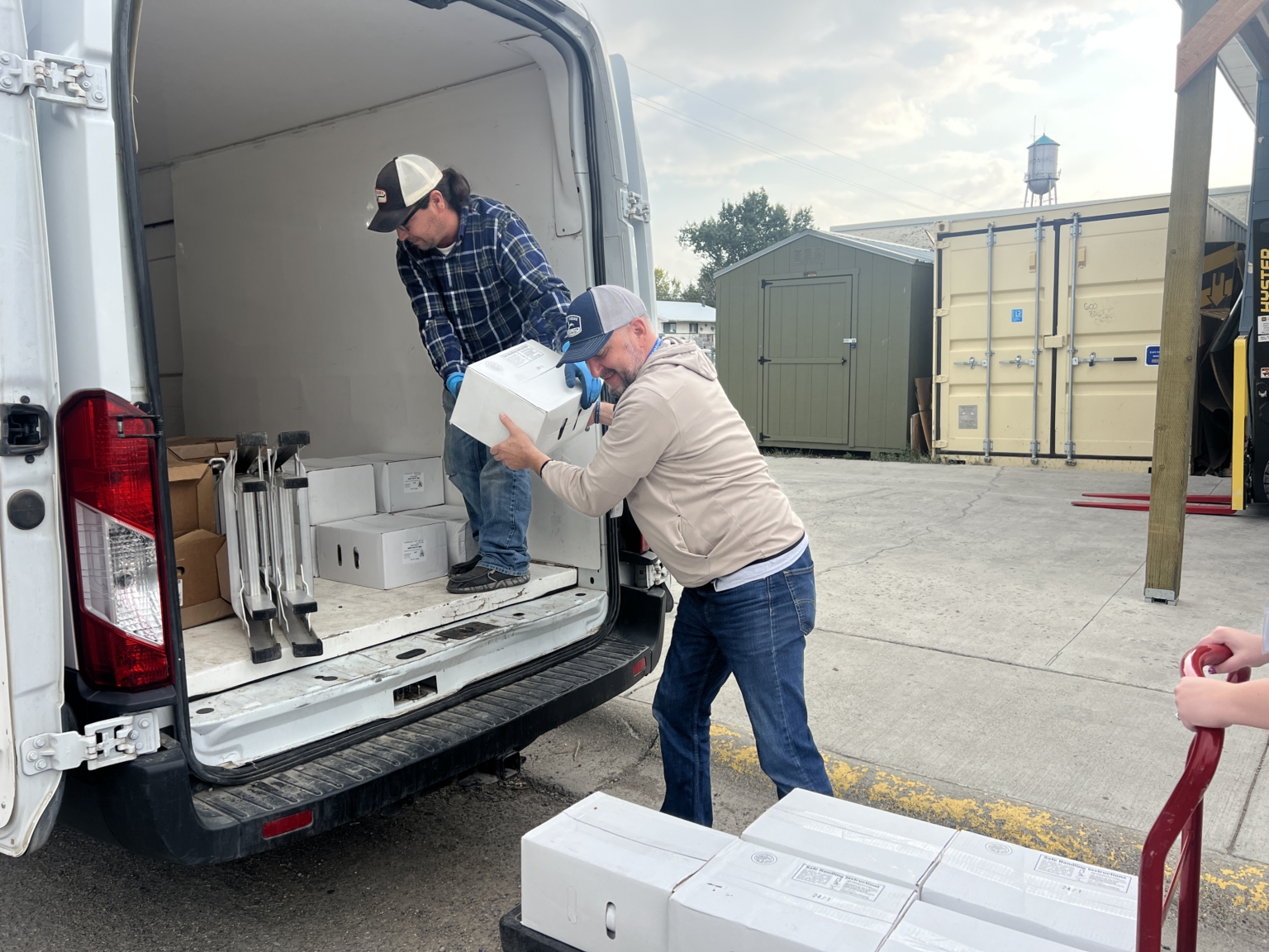 Volunteer Rico Sanchez food bank FAST